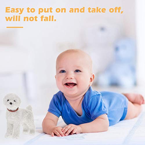 STOBOK Cachorrinho de Pelúcia Animal de Pelúcia Cachorro Realista Cão de Pelúcia Cachorrinho de Pelú