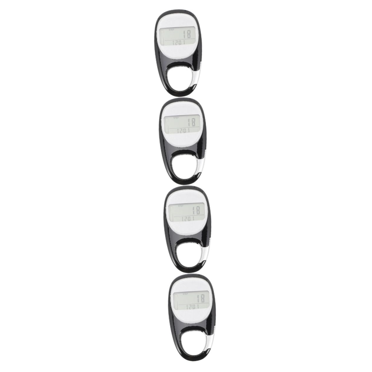 Toyvian podómetro Paso encimera con mostrador para Caminar Multifuncional Pasómetro de Escalada paseómetro de Senderismo mostrador Creativo para Caminar AbS