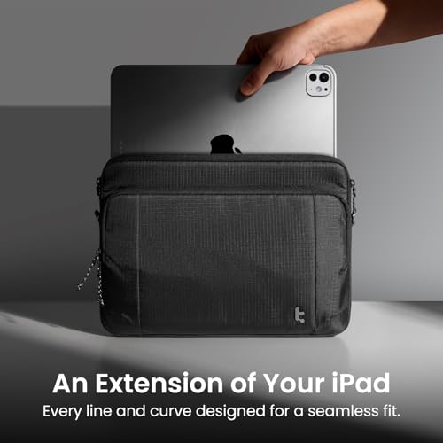 Image of tomtoc 360 Protective Tablet Case for 13-inch iPad Air /Pro M5 /M4, 12.9-inch iPad Pro 2024-2018, Water-Resistant Tablet Sleeve with CornerArmor