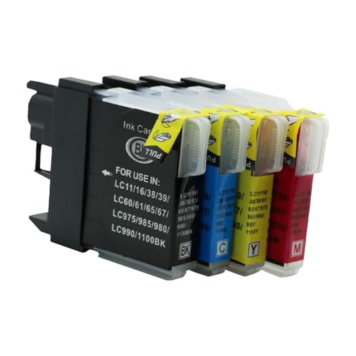 Cartouche d'encre LC975 LC985BK noire compatible avec imprimante Brother MFC-J415W