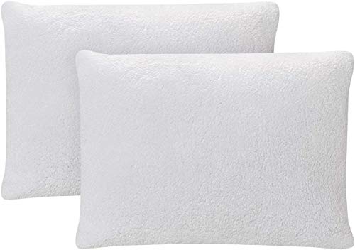 Utopia Bedding Sherpa Cloud Pillows 2 Pack