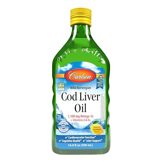 Carlson Cod Liver Oil - Lemon Flavor Option