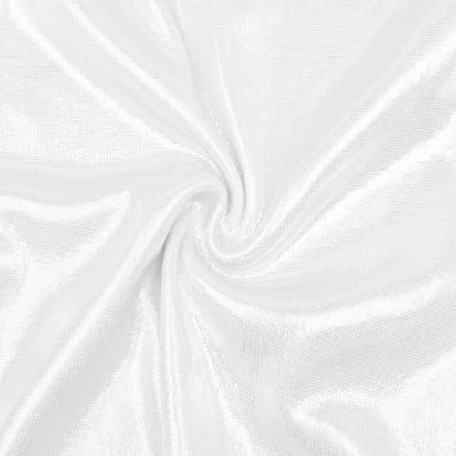 Image of Mirawise Girls Shirts Metallic Tops Clothes Tshirt Ruffle Short Sleeve Tee Size 6-14