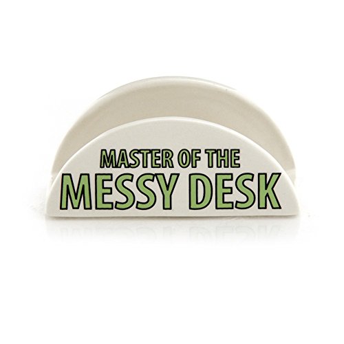 Porte-cartes Master of the Messy Desk pour organiser un bureau encombré