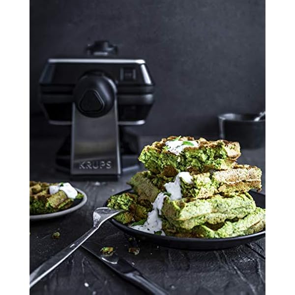 Krups FDD95D Våffeljärn, 1400 W, Silver