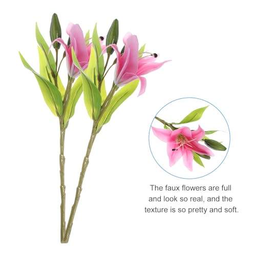 PATIKIL Lily Fake Flowers - Image 4
