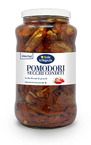 Pomodori Secchi Conditi 2,9kg in Olio Girasole | O Sole e Napule | Linea Chef