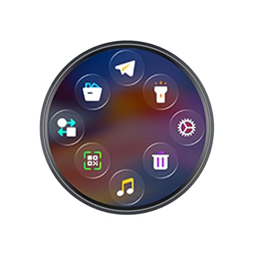 Affichage pour images anime portable sous forme de badge électronique tactile pour vestes