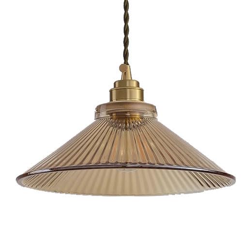 Lampe Suspendue en Verre Minimaliste Lustre Plafond Chambre Restaurant Balcon