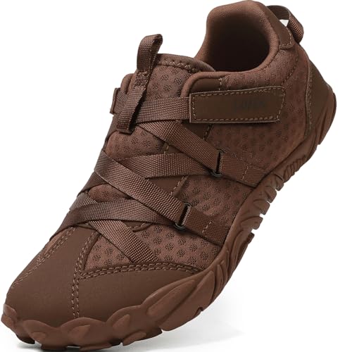 Image of UBFEN Kids Barefoot Shoes Zero Drop Wide Toe Box Sneakers for Boys Girls | Hook&Loop, Lightweight, Breathable, Suitable for Hiking, Walking, Tennis, Running, Daily Wear, Toddler, Little Kid, Big Kid