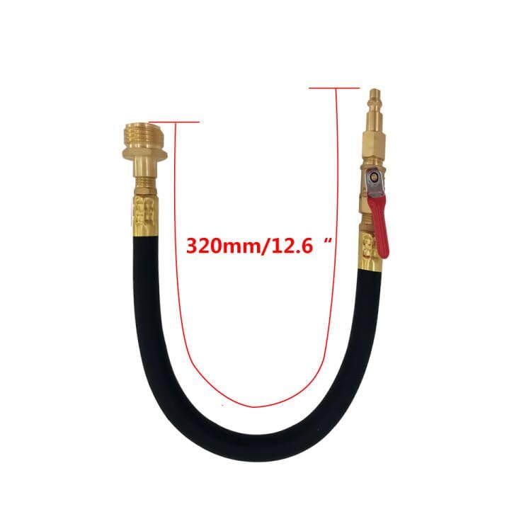 Image of ISURE MARINE Flush Hose Fitting Kit RV Winterizing Kit with Sprinkler Blowout Adapter,Shut Off Valve For Winterizing RV, Camper, Boat, Motorhome Systems