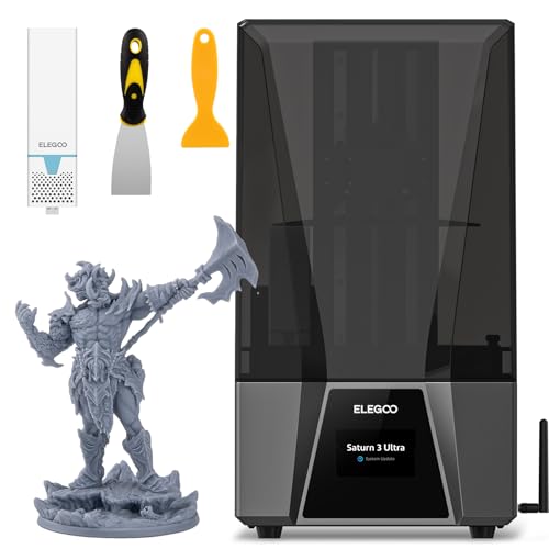 ELEGOO Saturn 3 Ultra 12K UV Lichthärtender MSLA Resin 3D Drucker mit 10 Zoll Monochrom-LCD Neuer...