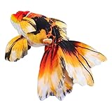 Finition éclatante et attrayante : les couleurs vives et la forme réaliste de ce coussin en forme de poisson rouge en font un accessoire décoratif séduisant qui égaye instantanément n’importe quelle pièce. coussin de canapé, peluche poisson géante