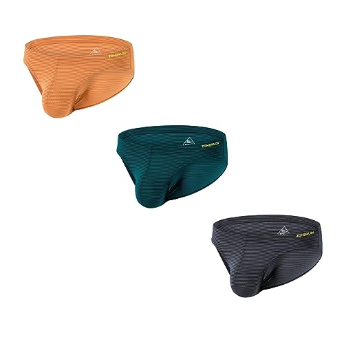 ZAIGGUT Mens Pouch Underwear Breathable & Soft Briefs M L XL XXL