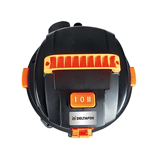 Aspirateur eau et poussière DC-WDE 1420-S P de DELTAFOX - 1 400 W, flexible Ø 36 mm de 2,5 m, câble de 2,5 m, 17kPA, cuve de 20 L, fonction de soufflage - incl. prise de courant - aspirateur universel - Image 8