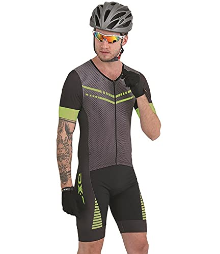 Macaquinho Ciclismo DX-3 Masculino Preto/Chumbo