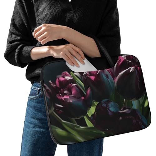 Bolso morado para portátil 17 pulgadas impermeable miniatura 7