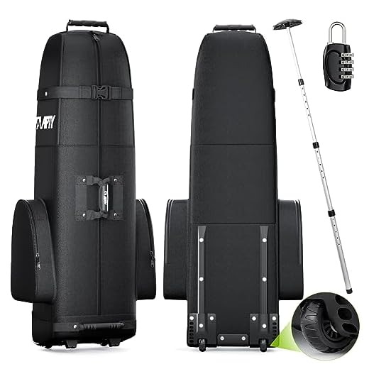 How i wet luggage bag APTY Padded Golf Club Travel Bag