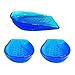 SOHAPY Silicone Posture Corrective Heel Cups Shoe Inserts for Sore Heel Pain for Women and Men Corrective Over-Pronation Supination Shoe Inserts 1 Pair Large (Large)