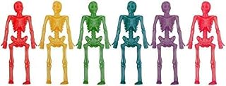 Assorted Colour Neon Stretchy Skeleton - PACK OF 12