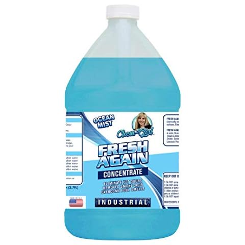 Chem-Girl | FRESH AGAIN Concentrated Odor Remover, Carpet Freshener & Deodorizer Spray for Air, Hard & Soft Surfaces | Industrial-Strength - 1 Gallon Cover