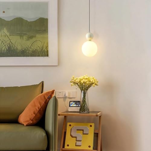 Lámpara estilo nórdico cream para crear ambientes cálidos en el hogar 5