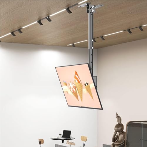 Support TV plafond rotatif pour éliminer les reflets sur écran 60 max - 2