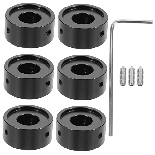 MILISTEN 5 Conjuntos De Pedais Botões De Guitarra Pedal Eficiente Antiderrapante Make Topper Mm Tamp