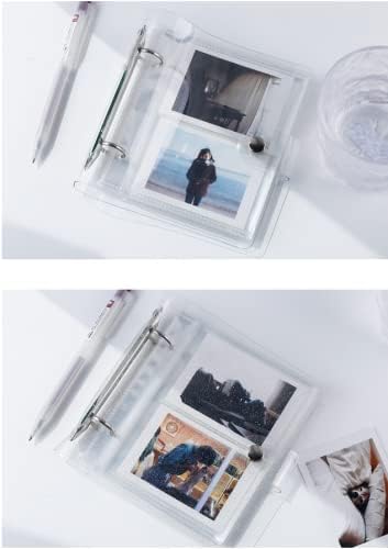 Miniatura 6 de Fundas para fotos de 4 x 6 pulgadas álbum de fotos de 100 bolsillos libro de fotos funda para tarjetas de fotos mini álbum de fotos soporte de fotos