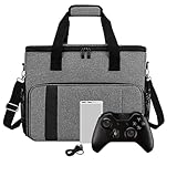 Aide étanche : notre étui de voyage pour console de jeu offre un bon effet imperméable, assurant que votre appareil est protégé contre les dommages causés par l'eau, même sous la pluie la plus forte.