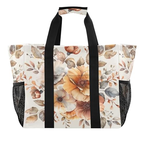 Grand sac de plage en toile pour une journée ensoleillée au bord de la mer