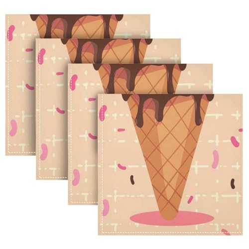 Servilletas de Tela YETTASBIN Set x6 20"x20" miniatura 5