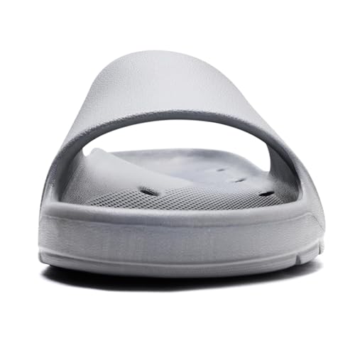 Image of Unisex Arch Support Shower Shoes with Drain Holes Slides