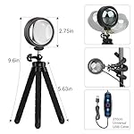 Sunset Lamp Projector Multicolor Changing LED Projection Lamp,Switch Button and APP Control 360 Degree Rotation Sunlight Lamp for Bedroom, Photography, Party, Tiktok Live, Room Decor - Image 5