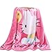 OKlife Throw Blanket Fleece Cartoon Hello Kitty Printing 56'' x 40'' Kid Super Plush Soft Warm for Napping, Couch Chair, Baby Crib, Living Room (Kitty)