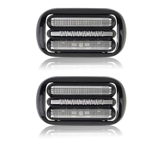53B Replacement Shaver Head Compatible with Braun Series 5/6 5020cs 5018s 5035s 5049cs 5050cs 6020s 6040cs 6075cc 6072cc 6090cc Razors, 2 Pack