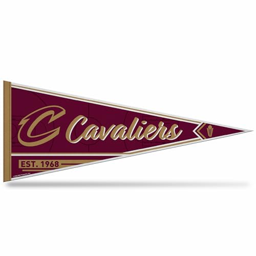 Image of Rico Industries NBA Basketball 12 inch x 30 inch Felt Wall Decor Pennant - Great for Home /Bed Room /Man Cave Decor