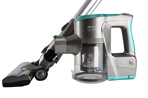 Bastilipo 2673, Bolero Thunderbird Robot Vertical 120 W Capacité de 1 Litre avec Filtre HEPA Facile à Nettoyer Puissance d'aspiration de 8 kPa Aspirateur à Main et Barre sans Sacs, Gris Anthracite - Image 4