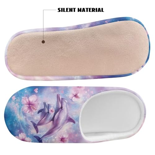 House Shoes for Women Men Slippers Winter Fuzzy Slippers Soft Warm House Shoes Comfy Cozy Slip-on Indoor Shoes3