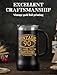 Onebttl 90th Birthday Gifts for Men, Dads, Grandpas, Husband, Vintage 90th Birthday Gifts, 24oz Stainless Steel Beer Stain Mug, Black