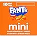 Fanta Orange Soda Can, 7.5 fl oz, 10 Pack