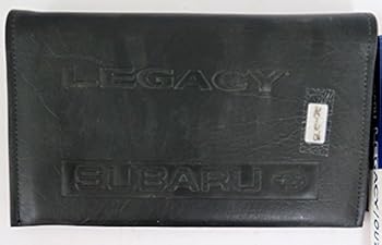 Paperback 2000 Subaru Legacy Outback Owners Manual Book