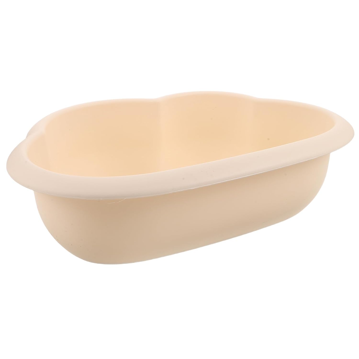 Cartoon Baby Wash Tub - Portable Plastic Wash Basins for Baby Bottles, Travel, Camping, Laundry Daily Household Use Beige