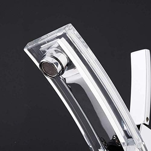 Mitigeur de lavabo cascade en laiton massif pour salle de bain moderne - 3