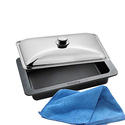 Preisvergleich Produktbild Miele Bräter HUB 5000 M + Deckel + Mikrofasertuch