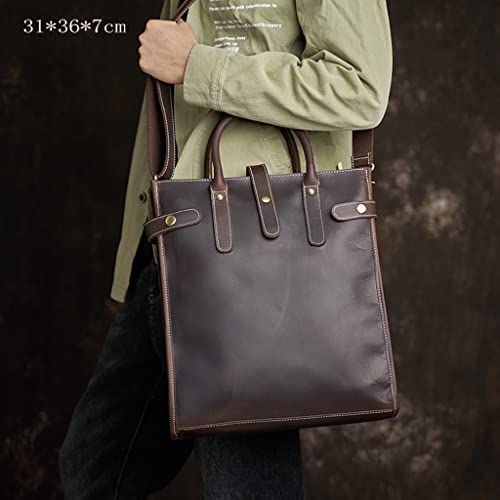 InkRaz Pasta masculina InkRaz bolsa casual bolsa de negócios bolsa de ombro único para laptop de 13