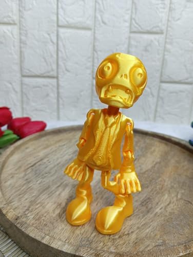 Image of Gifts- Zombie Action Figure Toys, 3D Printed Movable Toy with Detailed Design for Car Dashboard, Study Table, Office Desk Decoration (10 cm)