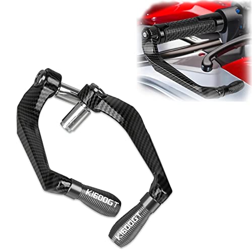 Protège-mains moto carbone pour BMW K1600GT 2011-2013 | Protection de levier haut de gamme gris