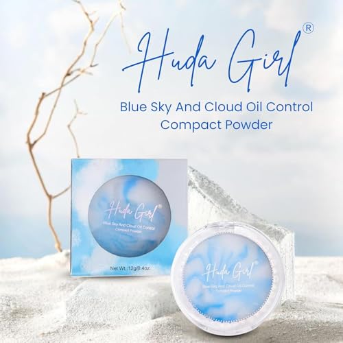 Image of Compact Powder & Hollywood Filter- compact powder for women oily skin And Illuminator for Face Makeup Glow, face primer Long-Lasting Smooth Skin & All Skin Types,