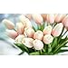AHXHWKA 30 pcs Real-Touch Artificial Tulip Flowers Home Wedding Party Decor